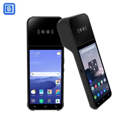 smartid TIME terminal — home screen
